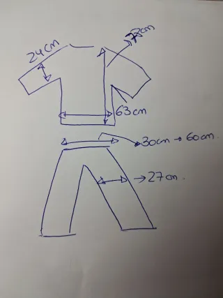 Disfraz payaso adulto completo con peluca