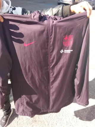 Chaqueta FCB Nike Morada