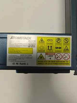 Máquina Grabado/Corte Atomstack A10 Pro