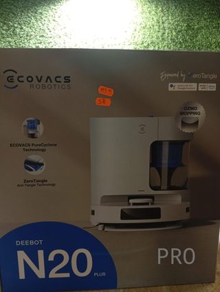 Robot Aspirador y fregasuelos - DEEBOT N20 Plus - ECOVACS