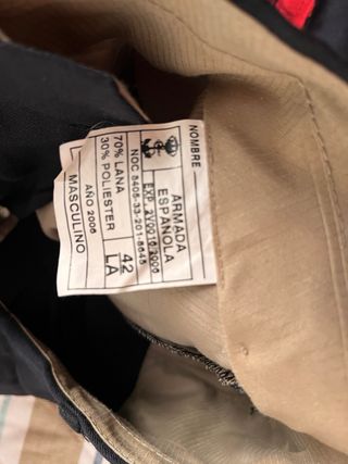 Pantalón Gala Infantería Marina Franjas Rojas