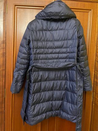 Abrigo Plumas Max Mara Azul