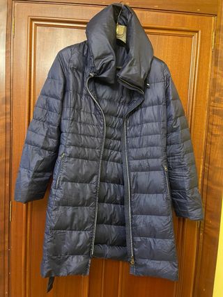 Abrigo Plumas Max Mara Azul