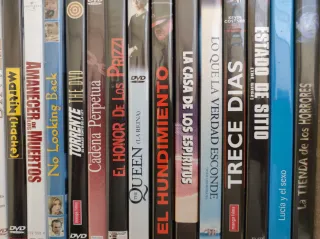 Lote 34 DVDs Películas Variadas