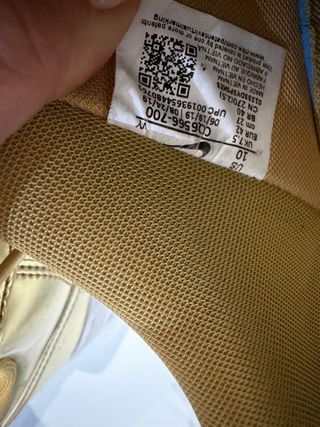 Zapatillas Nike Air Force 1 Doradas ORIGINALES