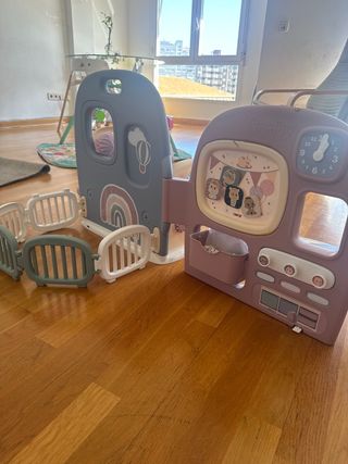 Guardería infantil Smoby con muñecos