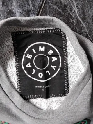 Sudadera Bimba y Lola Gris Talla S