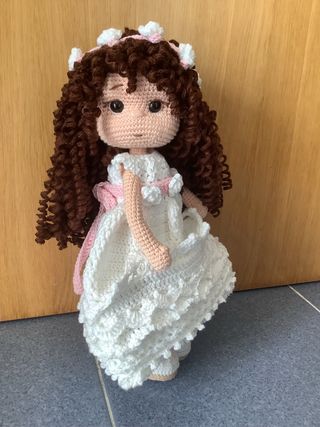 Muñeca Amigurumi Comunión