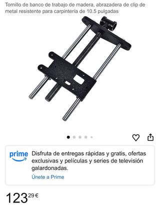 Tornillo Banco Acero 10.5 (Para Reparar)