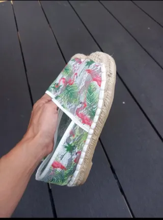 Zapatillas esparto verano flamencos T35