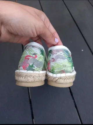 Zapatillas esparto verano flamencos T35