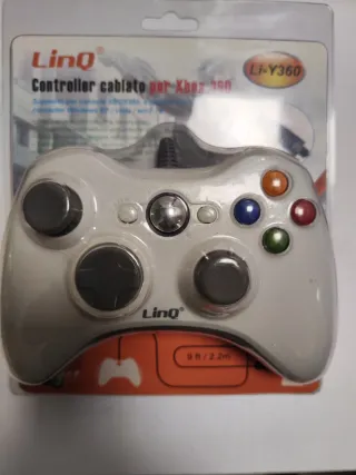 Mando Xbox 360 y PC LinQ Cableado