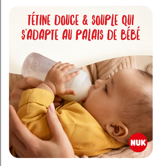 Biberones NUK Perfect Match sin estrenar