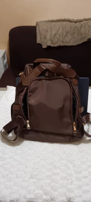 Mochila Antirrobo Marrón