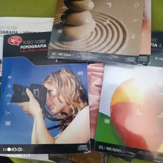 Lote libros Fotografía y Vídeo Digital