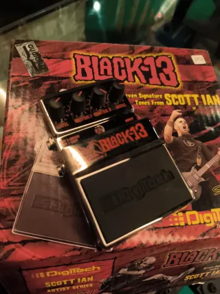 Pedal Guitarra Digitech Black 13 Scott Ian