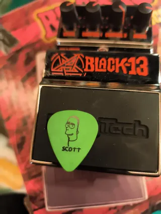 Pedal Guitarra Digitech Black 13 Scott Ian