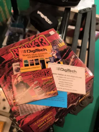 Pedal Guitarra Digitech Black 13 Scott Ian
