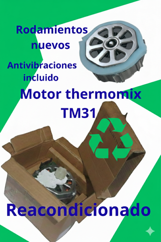 MOTOR THERMOMIX TM31 RODAMIENTOS NUEVOS