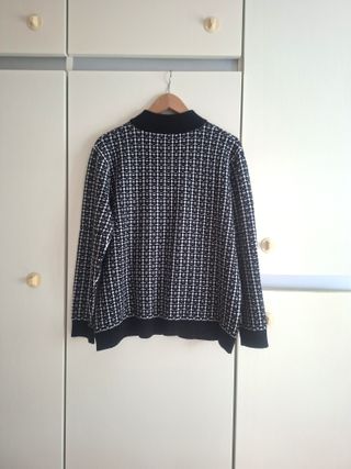 Giacca/Maglia donna con zip fantasia