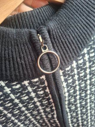 Giacca/Maglia donna con zip fantasia