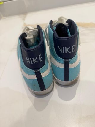 Zapatillas Nike Blazer Mid Azul Blanco ORIGINALES