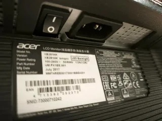 Monitor Gaming Acer Predator XB281HK 28" LCD