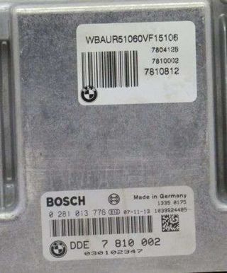 ECU Centralita BMW ( E81 E82 E87 E88 ) 0281013776 7810002 7804125 7810812