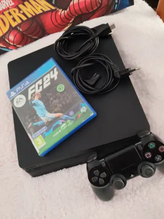 Consola PS4 Negra + FC 24