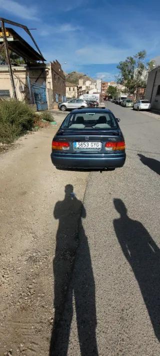 Right hand drive car.