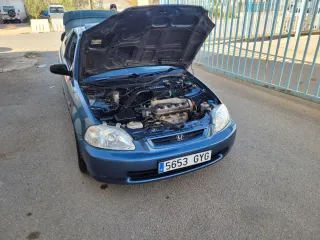 Right hand drive car.