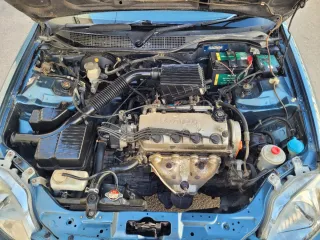 Right hand drive car.