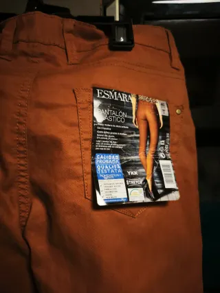 Pantalón Esmara Talla M/38 Marrón