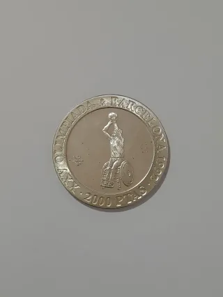 Monedas Juegos Olímpicos Barcelona 1992 Plata