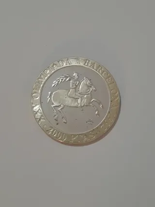 Monedas Juegos Olímpicos Barcelona 1992 Plata