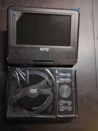 Reproductor DVD Portátil NPG PDT708IR