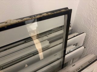 Ventanas PVC  Tienen 4 años, cristal de doble capa