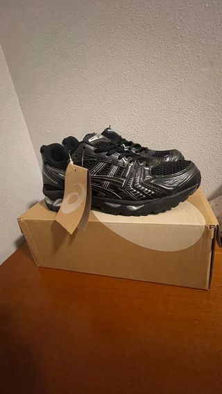 Zapatillas Asics Gel Negras Nuevas Caja