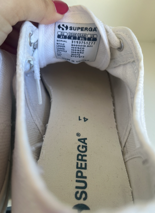 Zapatillas Superga Clasicas Blancas Talla 41