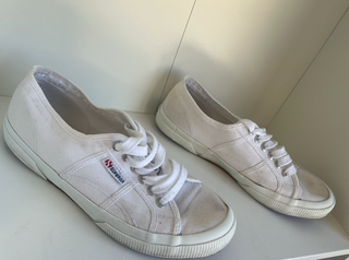 Zapatillas Superga Clasicas Blancas Talla 41