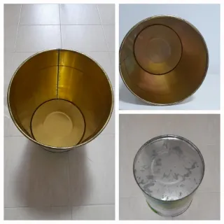 Contenitore vintage in latta