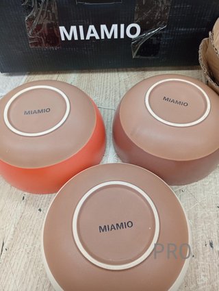 Set di 3 ciotole - 820 ml - MIAMIO