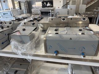 Freidora Eléctrica Doble