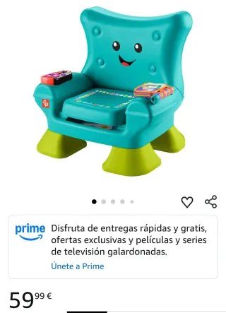 Fisher-Price Ríe y aprende Silla Smart Stages