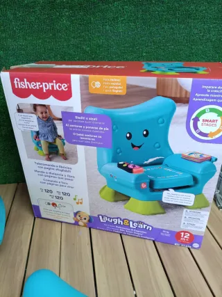 Fisher-Price Ríe y aprende Silla Smart Stages
