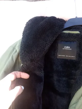 Trenca Zara térmica chica Talla L