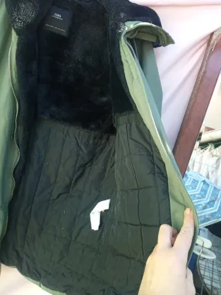 Trenca Zara térmica chica Talla L