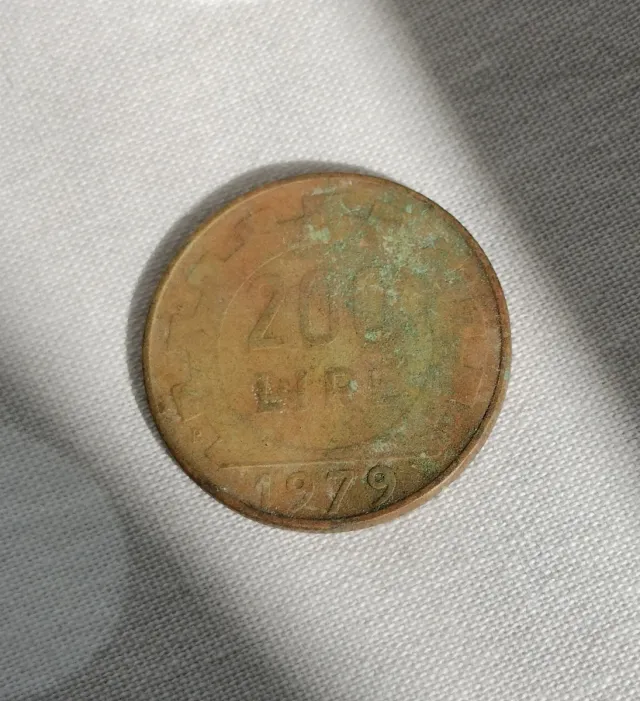 Moneda 200 Lire 1979 Italia