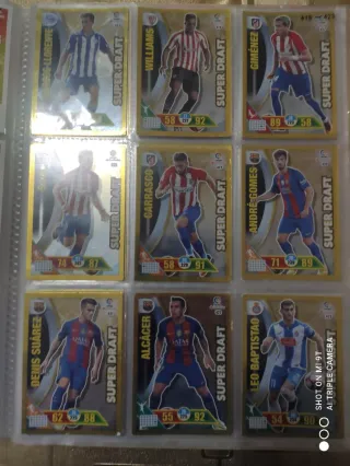 395 Cromos Adrenalyn XL LaLiga Santander 2016-17