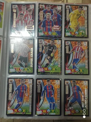 395 Cromos Adrenalyn XL LaLiga Santander 2016-17